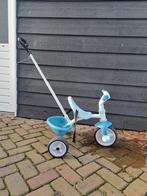 Smoby driewieler met duwstang, Ophalen of Verzenden, Zo goed als nieuw, Trapvoertuig