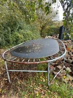 Grote trampoline met roest - Zelf ophalen!, Kinderen en Baby's, Speelgoed | Buiten | Trampolines, Ophalen, Gebruikt
