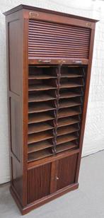 Prachtige  rolluikkast papierkast ladekast archiefkast, Ophalen of Verzenden