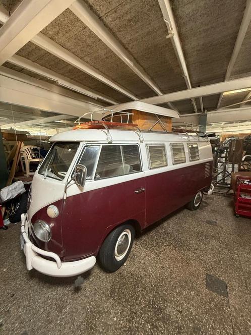 VW T1 Camper so42 1966 Origineel Walkthrough PopTop, Auto's, Oldtimers, Particulier, Volkswagen, Benzine, Overige carrosserieën