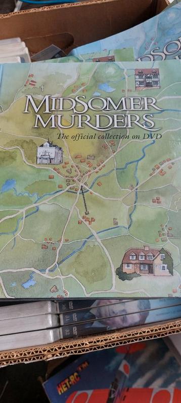 Midsomer Murders DVD Collectie + Boeken (Nieuw) beschikbaar voor biedingen