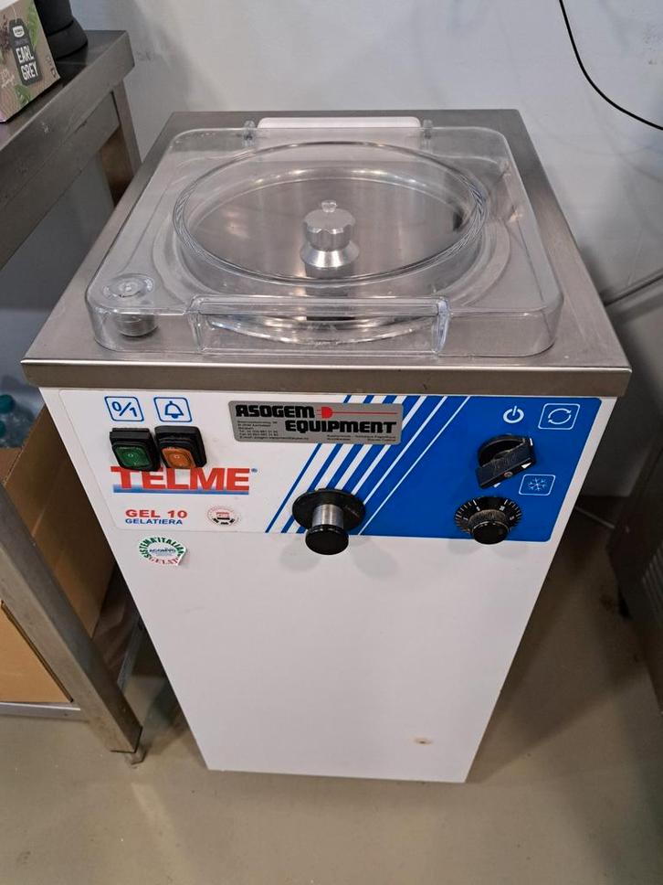Telme Gel 10 Professionele Ijsmachine, Witgoed en Apparatuur, IJsmachines, Gebruikt, Ophalen of Verzenden