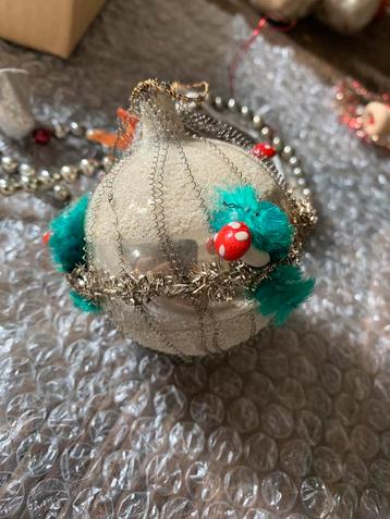 #kerst bijzondere kerstbal paddenstoel beschikbaar voor biedingen