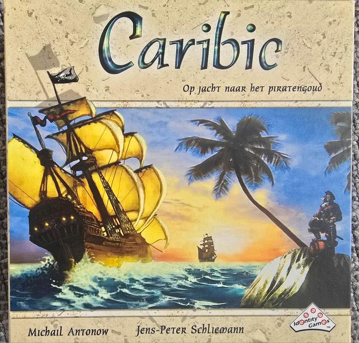 Caribic - Bordspel - Identity Games - Zo goed als nieuw, Hobby en Vrije tijd, Gezelschapsspellen | Bordspellen, Zo goed als nieuw