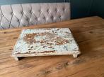 Bajot Houten plateau stoer en sober Landelijk brocante, Huis en Inrichting, Ophalen of Verzenden, Zo goed als nieuw, Rechthoekig