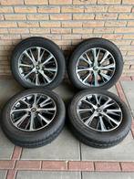 15 inch ORIGINELE yaris velgen met zomerbanden 4x100, Auto-onderdelen, Ophalen, Gebruikt, 15 inch, 175 mm