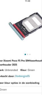 Xiaomi Poco F5 Pro SIM Kaarthouder, Ophalen of Verzenden, Nieuw, Overige typen
