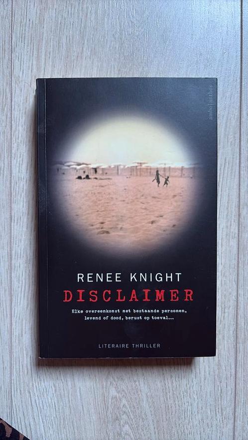 Renée Knight - Disclaimer, Boeken, Thrillers, Zo goed als nieuw, Nederland, Ophalen of Verzenden