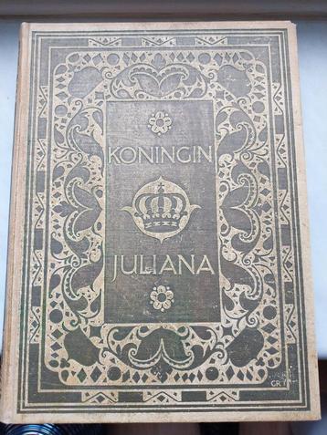 Boek troonsbestijging koningin Juliana (genummerd)