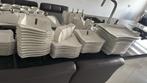 Servies voor 12 personen - Compleet en elegant, Ophalen of Verzenden, Zo goed als nieuw, Effen, Porselein