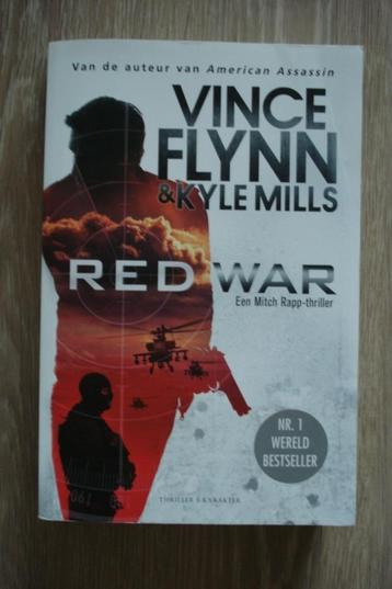 Nieuw boek Vince Flynn en Kyle Mills - Red War thriller beschikbaar voor biedingen