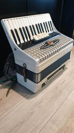Accordeon Royal standard 80 Bass spel super, Overige merken, Met riemen, Overige formaten, Zo goed als nieuw