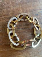 Goud/Rosé Gouden Armband - Maat M - Nieuw, Sieraden, Tassen en Uiterlijk, Armbanden, Ophalen of Verzenden, Nieuw, Goud, Overige materialen