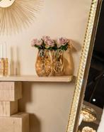 wandtafel Arvada travertin uitgevoerd van Richmond Interiors, Ophalen, Overige materialen, 100 tot 150 cm, Nieuw