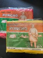 55 stuks poncho, en/of tentzeil, vinyl (scouting / festival), Caravans en Kamperen, Ophalen of Verzenden, Nieuw, Regenponcho