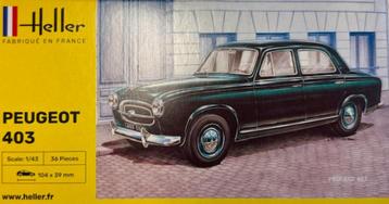 Coelianmodels, Heller, 80161, Peugeot 403, 1/43, €11,99 beschikbaar voor biedingen