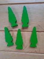 Thomas de Trein houten bomen - 5 stuks -, Kinderen en Baby's, Speelgoed | Houten speelgoed, Ophalen of Verzenden, Gebruikt