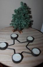 Waxinelichthouder voor 5 kaarsjes in ster-vorm, Ophalen of Verzenden, Overige materialen, Minder dan 25 cm