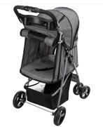 Nieuw! Grijze Trixie inklapbare hondenbuggy met 4 wielen, Dieren en Toebehoren, Ophalen, Nieuw