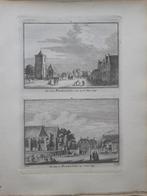 53-54*/ dorp Baarland gravure uit 1754, Antiek en Kunst, Ophalen of Verzenden