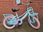 Goed uitziende 16 inch Supersuper Meisjesfiets mint roze, Ophalen, 16 inch, Supersuper, Handrem