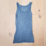 Zomers lang shirt, Verzenden, Zo goed als nieuw, Blauw, Zonder mouw