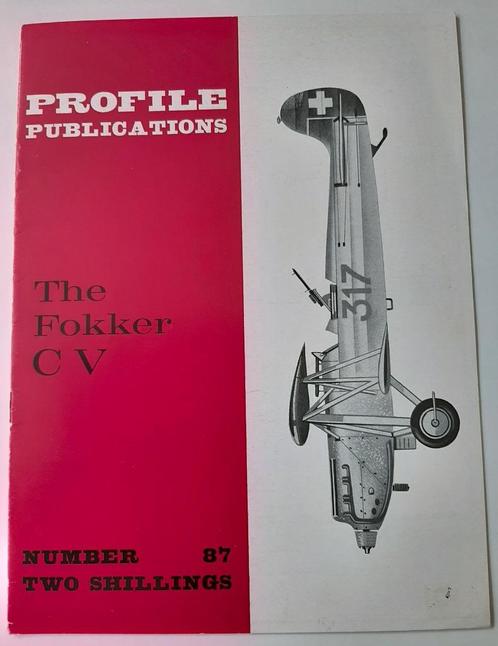 Profile Fokker C V (vloog in Nederland), Hobby en Vrije tijd, Modelbouw | Vliegtuigen en Helikopters, Zo goed als nieuw, Vliegtuig