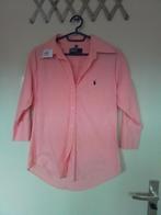 78 Mooie zalmkleurige blouse van Polo maat M, Ophalen of Verzenden, Zo goed als nieuw, Blauw