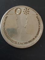 Zilveren 10 Euro Munt Huwelijk Willem-Alexander & Maxima, Postzegels en Munten, Munten | Nederland, Koningin Beatrix, Euro's, Ophalen of Verzenden