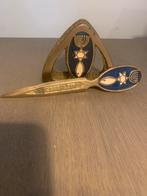 Joods brievenhouder brievenopener messing, Ophalen of Verzenden