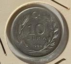 10 lira Turkije 1984, Postzegels en Munten, Ophalen of Verzenden, Overige landen