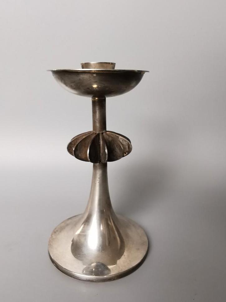 Gustav Beran Keltum kandelaar retro vintage Mid Century (3), Antiek en Kunst, Kunst | Designobjecten, Verzenden