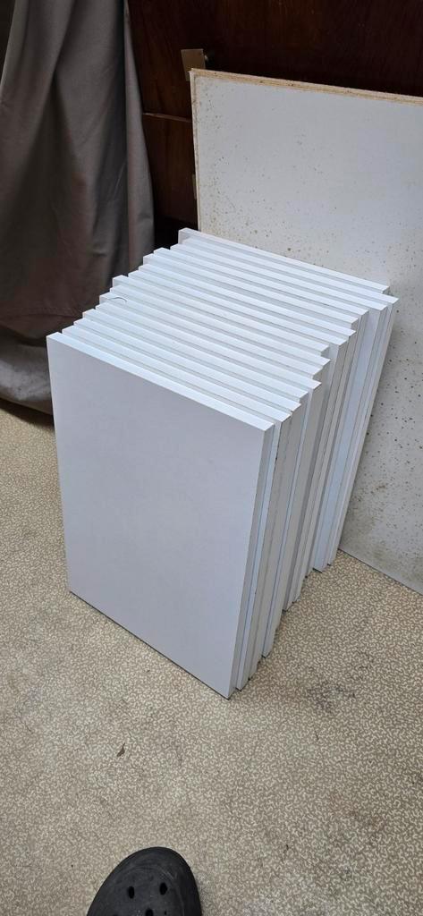 15 plastispan plankjes rondom gelamineerd, stroken multiplex, Doe-het-zelf en Verbouw, Overige Doe-het-zelf en Verbouw, Nieuw