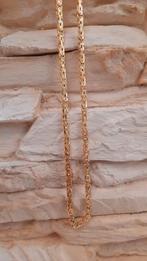 gouden platte koningsketting 14kt