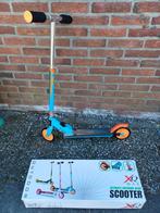 ZGAN: XQ MAX verstelbare kinderstep step blauw oranje, Ophalen of Verzenden, Zo goed als nieuw, Overige typen