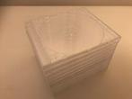 Transparante CD/DVD doosjes 8 stuks, Ophalen of Verzenden, Gebruikt