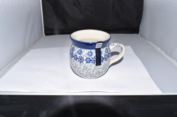 Farmers mok Blue Fountain Bunzlau Castle servies beschikbaar voor biedingen