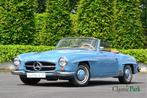 Mercedes-Benz 190 SL (bj 1961), Auto's, 1897 cc, Achterwielaandrijving, Cabriolet, Blauw