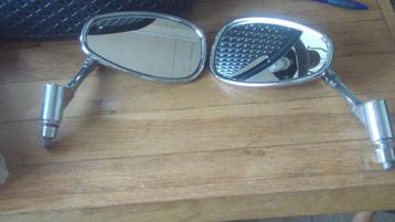 2 vintage autospiegels set beschikbaar voor biedingen