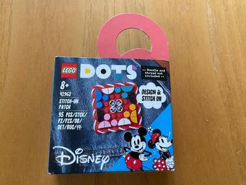Lego 41963 Dots Mickey Mouse Minnie Mouse: Stitch-on patch beschikbaar voor biedingen