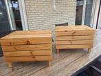 2x houten kist IKEA speelgoed, lego, opbergen, Ophalen, Minder dan 50 cm, Gebruikt, 50 tot 100 cm