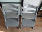 Twee grijze Hauck Alpha plus B kinderstoelen, Kinderen en Baby's, Ophalen, Gebruikt, Meegroeistoel, Aanschuifbaar