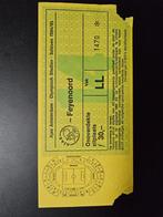 kaartje AJAX - FEYENOORD 1994 / 1995, Ophalen of Verzenden