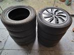 autobanden met velgen, Ophalen, Gebruikt, 15 inch, Banden en Velgen