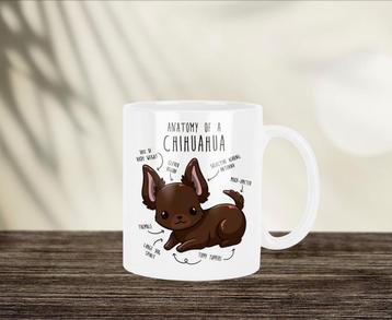 Chihuahua Anatomie mok beschikbaar voor biedingen