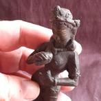 Boeddhisme Birma Myanmar Bronzen Beeldje Nat Spirit Schelp, Verzenden