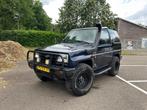 Daihatsu Feroza 1.6 Cabriotop 4WD 1996 Blauw, Stof, Origineel Nederlands, Bedrijf, Handgeschakeld