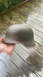 Duitse Helm WOII - Stahlhelm, Ophalen of Verzenden, Overige soorten, Duitsland, Helm of Baret