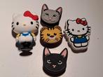 Crocs Jibbitz - Hello Kitty & Katten, Ophalen of Verzenden, Zo goed als nieuw