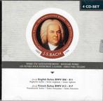 J.S. Bach - English & French Suites 4CD, Verzenden, Barok, Zo goed als nieuw, Kamermuziek